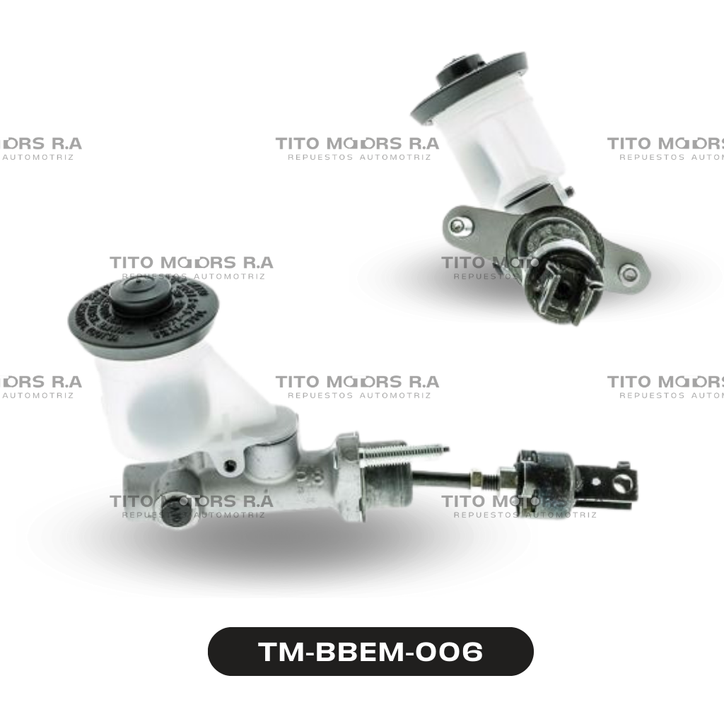 Bomba de Embrague Toyota Corolla / Hilux RHD EE / AE100 (Mod. 92; Base Inclinada Aluminio) – TM-BBEM-006