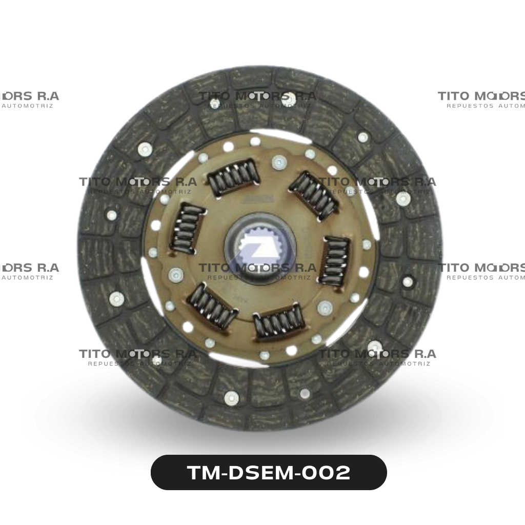 Disco de Embrague de Nissan Sunny / Sentra  (Dia. Ext.: 170 mm; Dia. Int.: 110 mm; Dientes: 18) – TM-DSEM-002