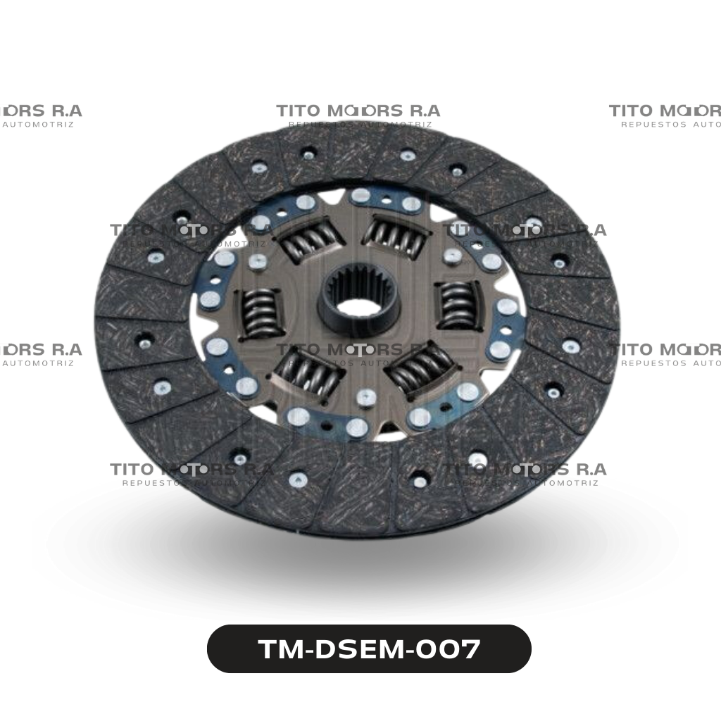 Disco de Embrague de Toyota Dyna  (Dia. Ext.: 235 mm; Dia. Int.: 151 mm; Dientes: 21) – TM-DSEM-007