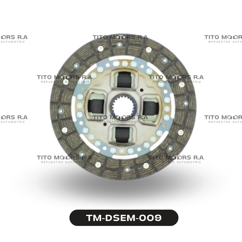 Disco de Embrague de Toyota 4K / 5K  (Dia. Ext.: 200 mm; Dia. Int.: 140 mm; Dientes: 21) – TM-DSEM-009