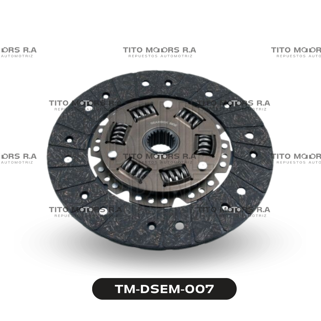 Disco de Embrague de Toyota Dyna  (Dia. Ext.: 235 mm; Dia. Int.: 151 mm; Dientes: 21) – TM-DSEM-007