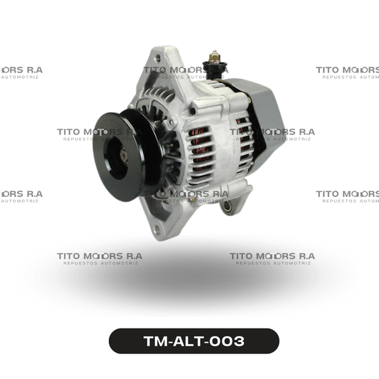 Alternador Suzuki Vitara / Samurai / Toyota Tractor / Montacarga (12 V; 120 AMP) – TM-ALT-003