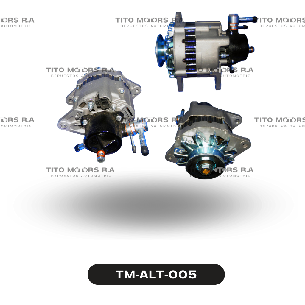 Alternador Nissan TD27 (12 V; 75 AMP; Bomba Alta) – TM-ALT-005