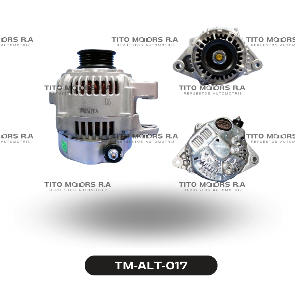 Alternador Toyota 4A / 5A / 7A / 1ZZ  (12 V; 70 AMP) – TM-ALT-017