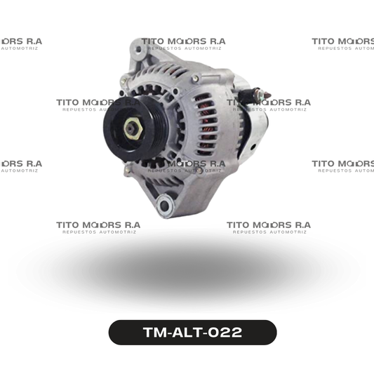 Alternador Toyota Corolla 4A / 5A  (12 V; 65 AMP; Enchufe Redondo (3 Pines)) – TM-ALT-022