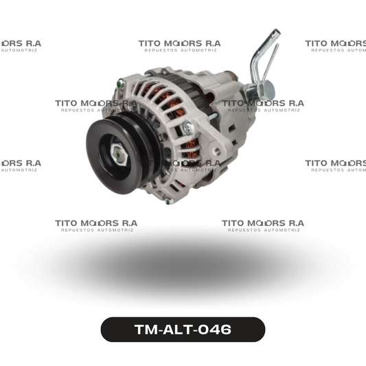 Alternador Mitsubishi 4D56  (12 V; 90 AMP; Diesel;  Polea de 2 Canales) – TM-ALT-046