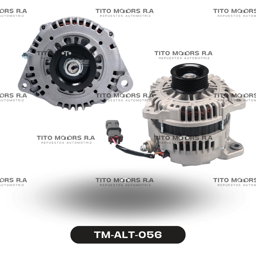 Alternador Nissan VQ35 / VQ40 / V6 - Nissan X-trail / Pathfinder / Infiniti / Altima (12 V; 110 AMP; 2 Pines; 3.5/4.0 cc) – TM-ALT-056