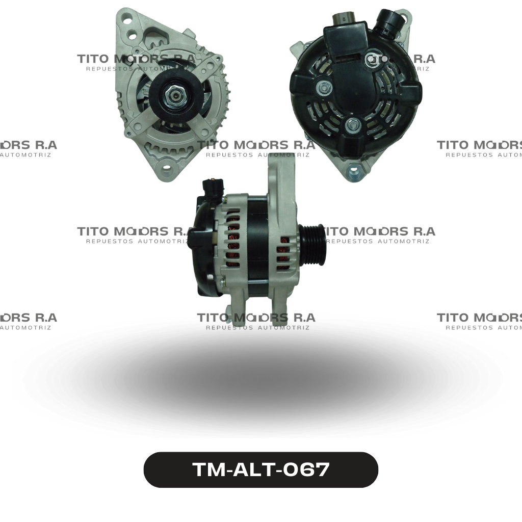 Alternador Toyota 1GR - Toyota Runner / Tundra  (Modelo 2003-2005)  (12 V; 130 AMP) – TM-ALT-067