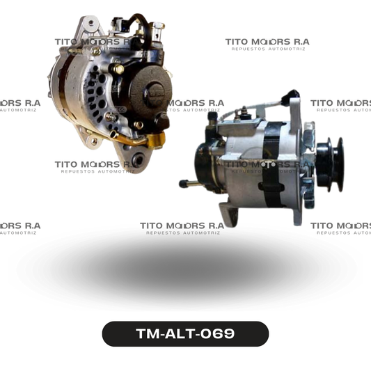 Alternador Toyota 2B / 3B / 14B (24 V; 60 AMP; c/Bomba de vacío) – TM-ALT-069