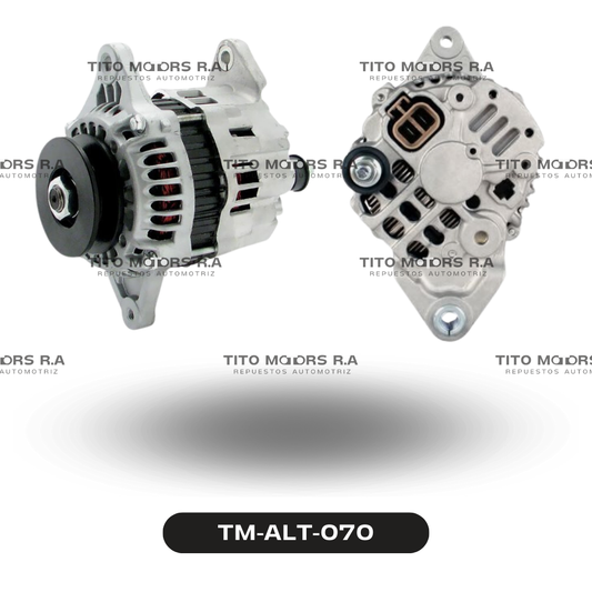 Alternador Nissan Base Abierta Recta Polea V (12 V; 85 AMP) – TM-ALT-070