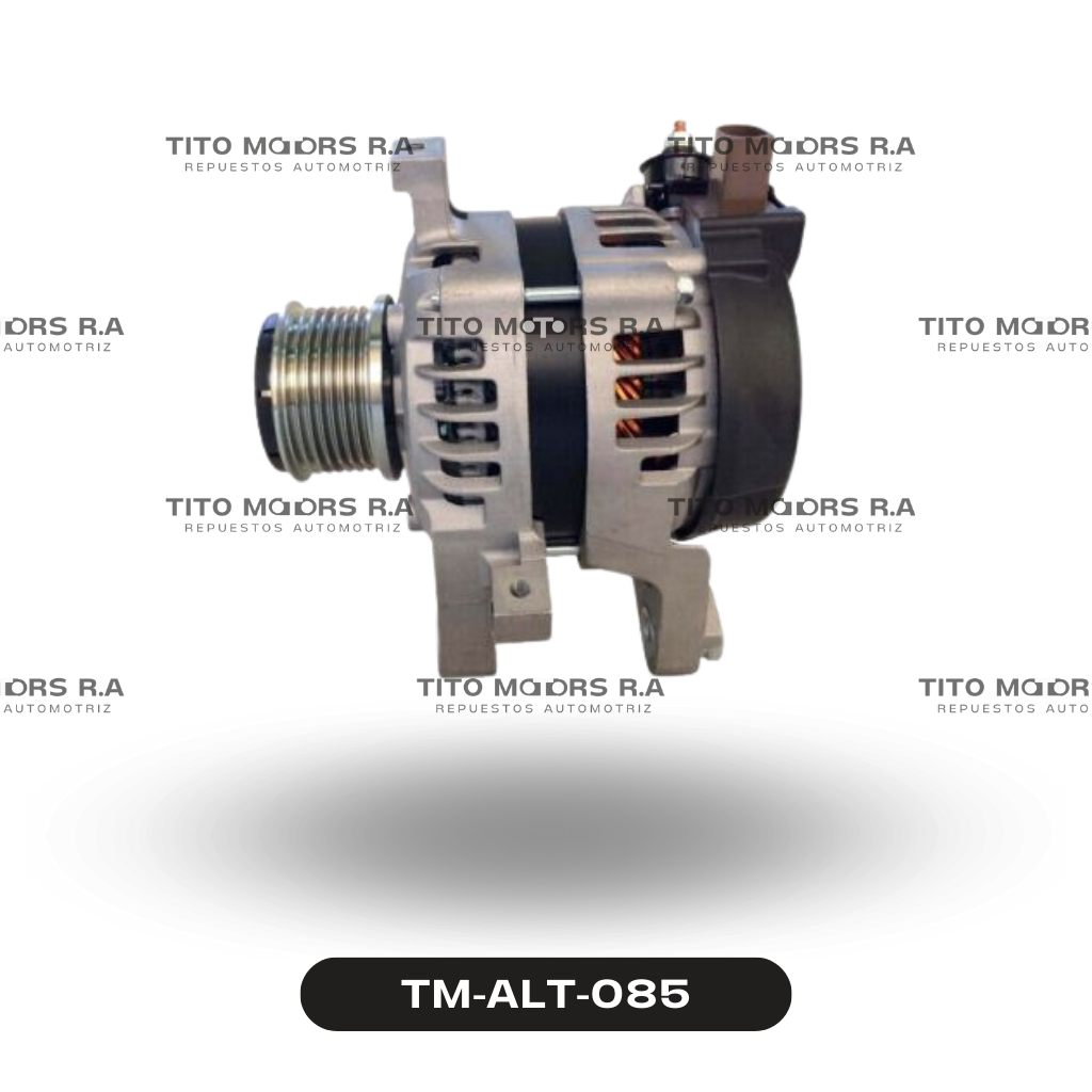 Alternador Toyota 1GD / 2GD - Toyota Hilux (12 V; 80 AMP; 1 Pines; 7PK; Modelo 2016-2019) – TM-ALT-085