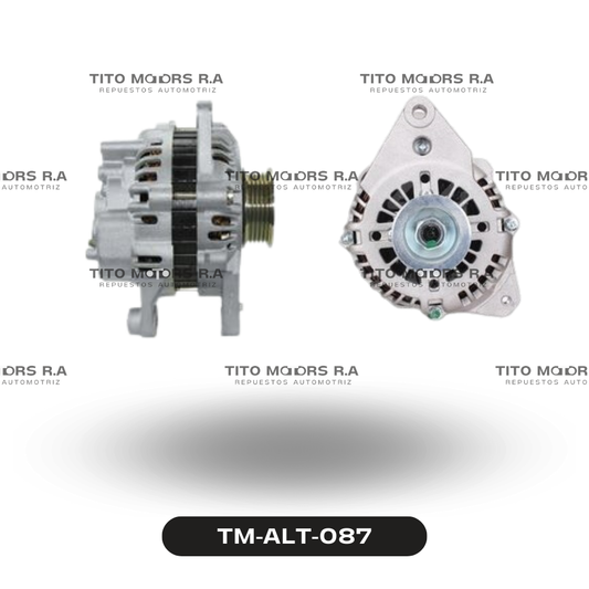 Alternador Mitsubishi V6 / 6G72 / 6G74 (12 V; 110 AMP; 7PK; 2 Pines (Al Costado)) – TM-ALT-087