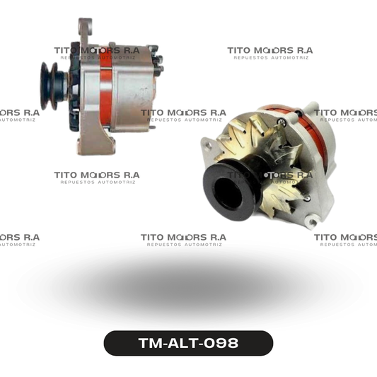 Alternador VW Golf / JETTA / Cabriolet / Rabbit  (12 V; 65 AMP; Mod. 1984-1986; Sistema BOSCH) – TM-ALT-098