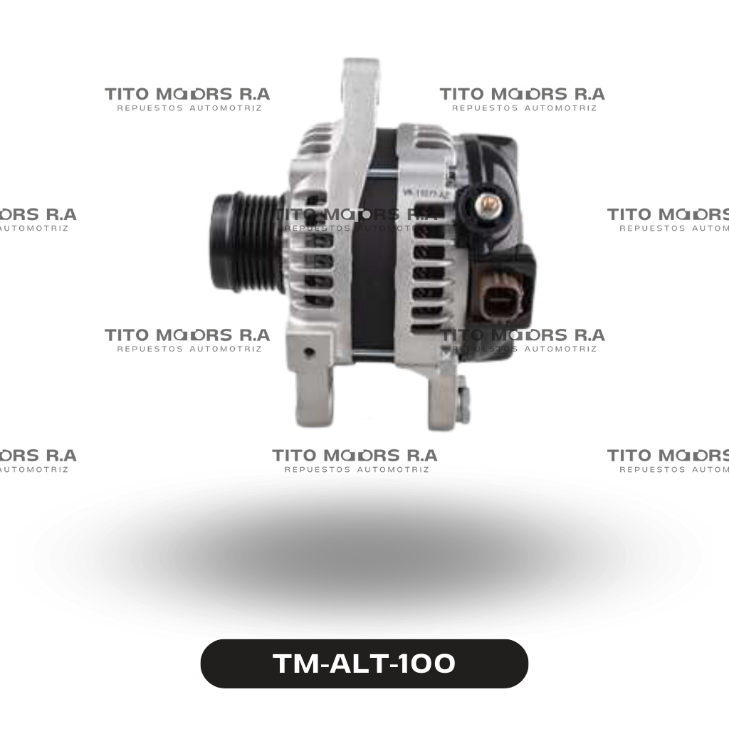 Alternador Toyota 1ZZ / 22R - Toyota Corolla / Matrix   (12 V; 110 AMP; Sistema DENSO; 4 Pines) – TM-ALT-100