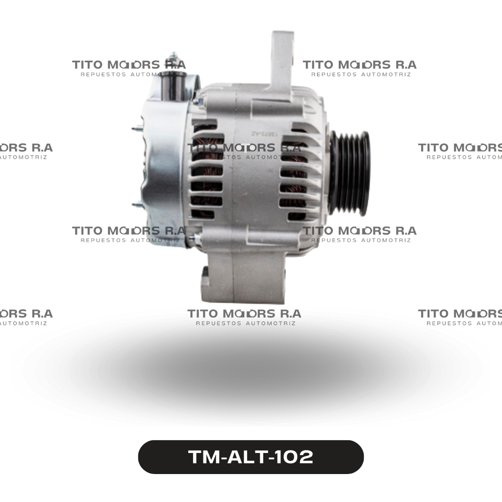 Alternador Suzuki  H27/H20 - Suzuki Gran Vitara XL7 (12 V; 95 AMP; Enchufe Redondo (3 Pines); Sistema DENSO) – TM-ALT-102