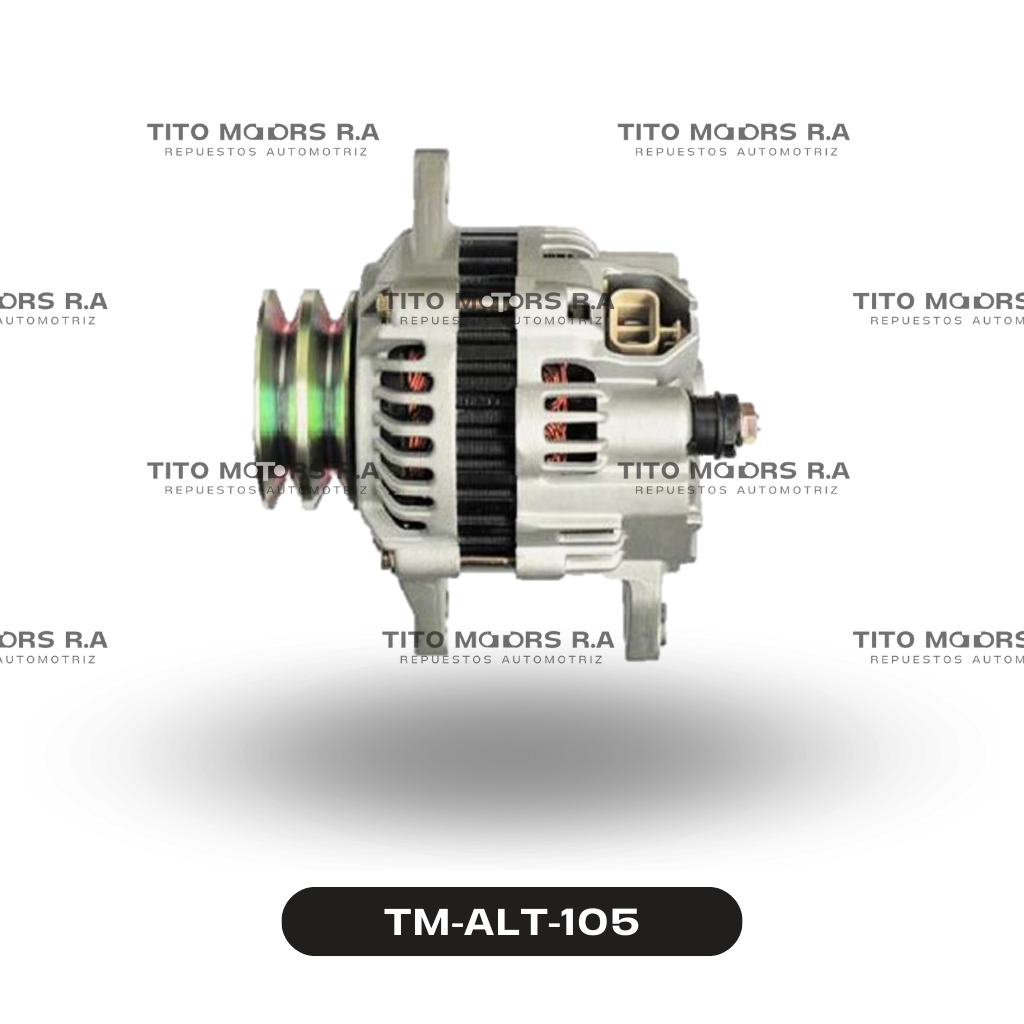 Alternador Mazda BT50 / Ford Ranger B2500 (12 V; 70 AMP; Mod. 1999-2015; 2 Pines) – TM-ALT-105