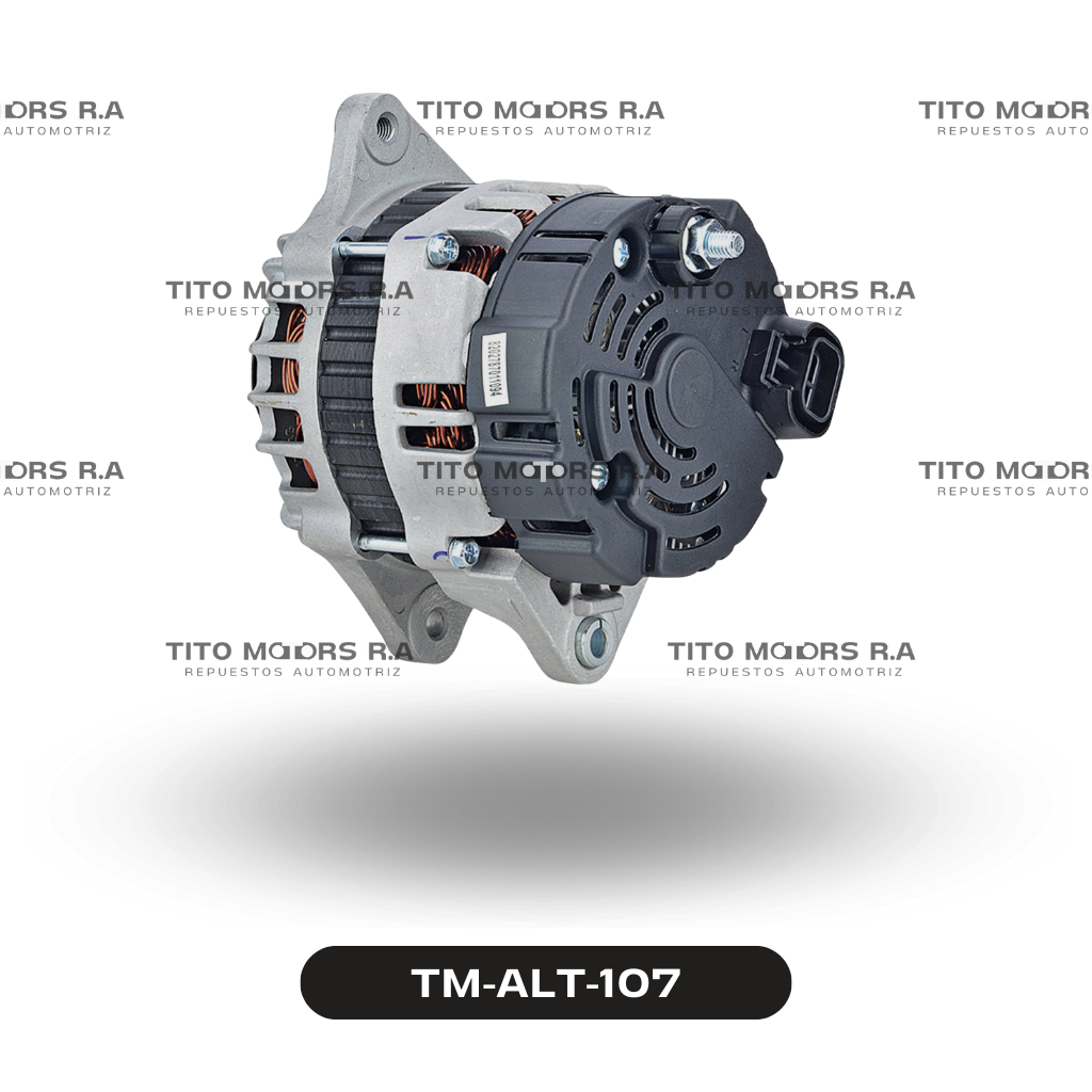 Alternador Hyundai  i10 / Atos / Getz / KIA Picanto / Suzuki Grand Vitara (12 V; 70 AMP; Sistema BOSCH CW PS-4; Mod. 2005-2012) – TM-ALT-107