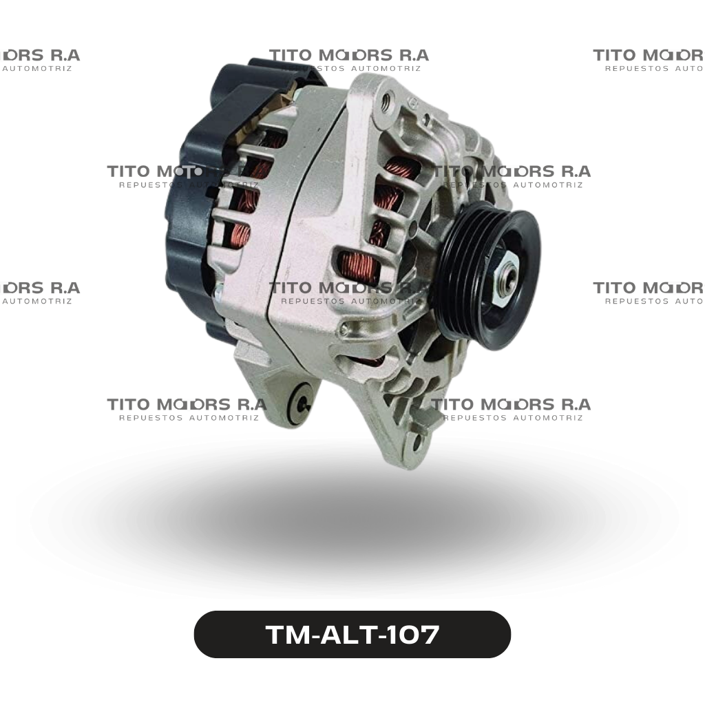 Alternador Hyundai  i10 / Atos / Getz / KIA Picanto / Suzuki Grand Vitara (12 V; 70 AMP; Sistema BOSCH CW PS-4; Mod. 2005-2012) – TM-ALT-107